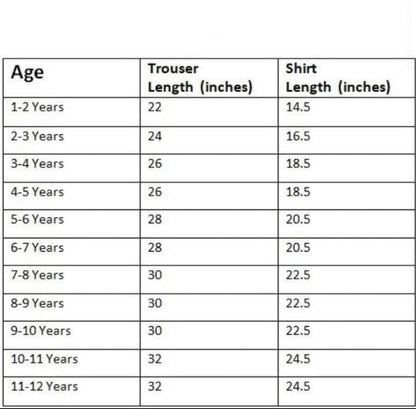 Stylish Printed Cotton Tracksuit for Kids – 2 Pcs Set (Shirt & Trouser) | Soft, Breathable & Trendy | Ages 3–12 Years