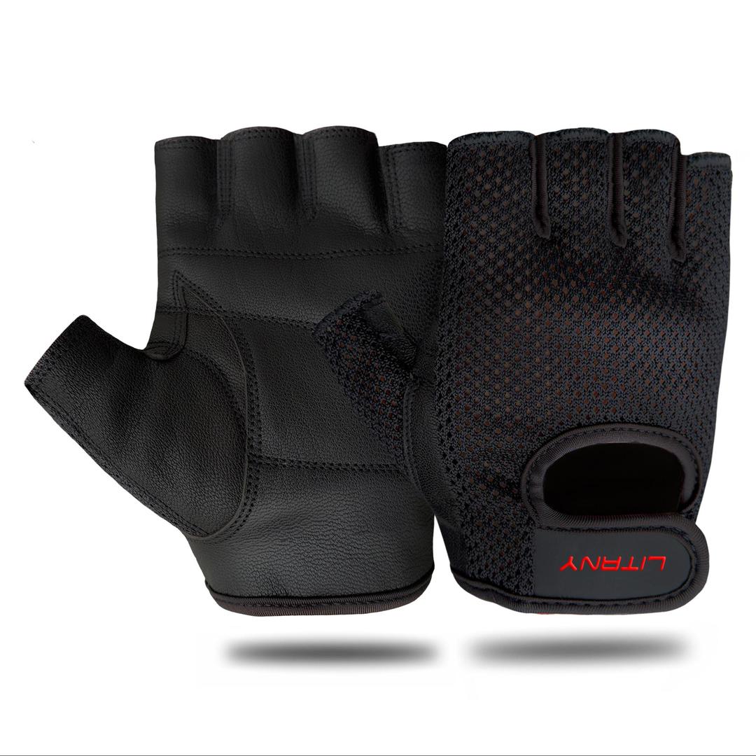 Mesh L5 Weightlifting Gloves – Padded, Adjustable & Breathable