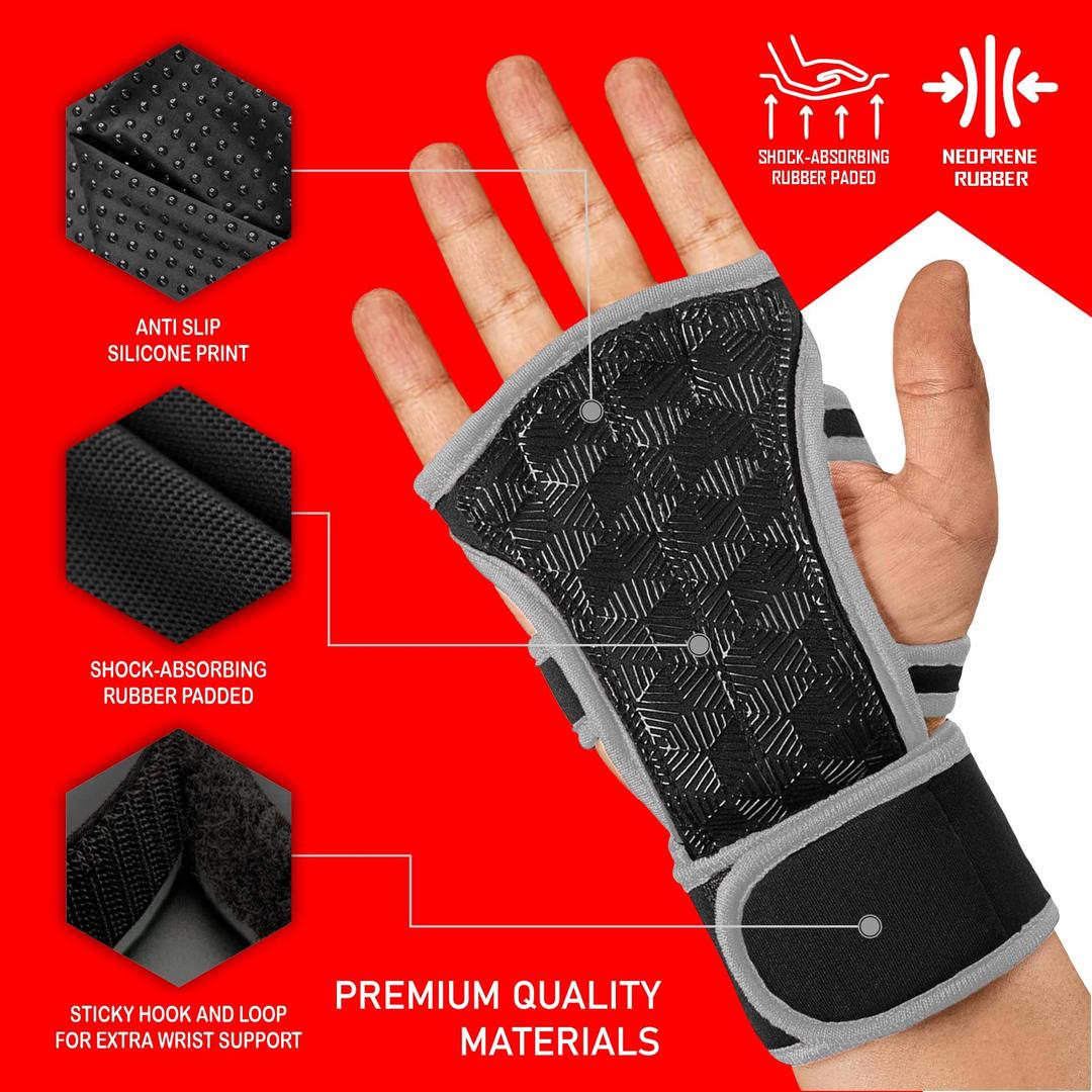X-Power L146 Weightlifting Gloves – Padded & Flexibl