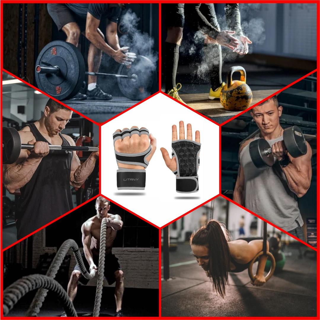 X-Power L146 Weightlifting Gloves – Padded & Flexibl