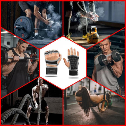 X-Power L146 Weightlifting Gloves – Padded & Flexibl