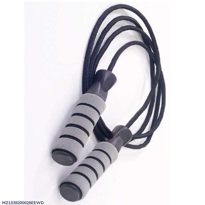 Grey Skipping Rope – Durable & Lightweight Fitness Tool