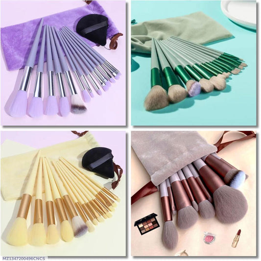 13 Pcs Professional Makeup Brushes Set – Perfect for Practice, Blending & Contouring