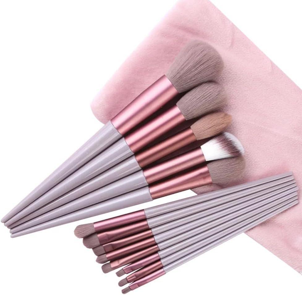 13 Pcs Professional Makeup Brushes Set – Perfect for Practice, Blending & Contouring