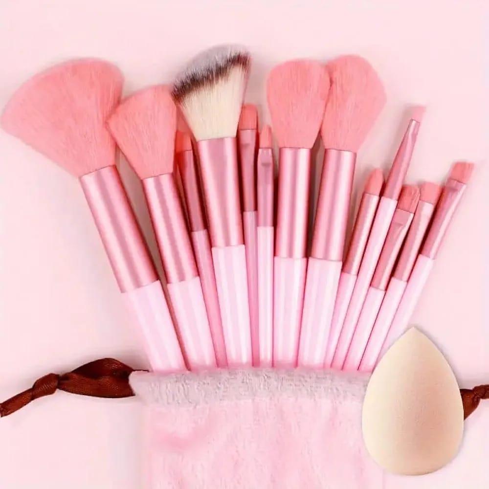 13 Pcs Professional Makeup Brushes Set – Perfect for Practice, Blending & Contouring