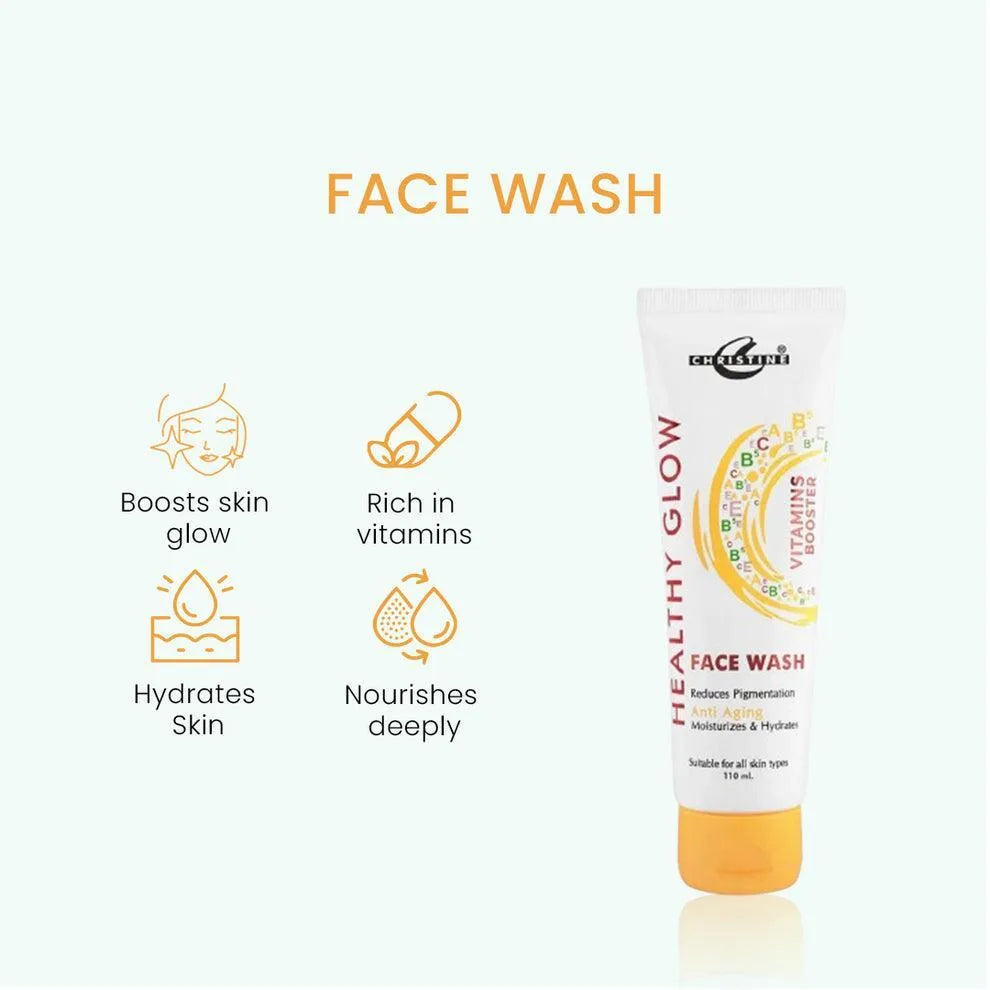 Vitamin C Face Wash – 110ml Brightening & Hydrating Formula