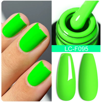 LILYCUTE Pink Purple Color Gel Nail Polish Spring Summer Semi Permanent For Manicure Soak Off Nail Art Gel Varnish - Nextwave Zone