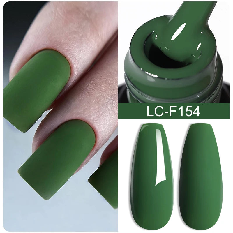 LILYCUTE Pink Purple Color Gel Nail Polish Spring Summer Semi Permanent For Manicure Soak Off Nail Art Gel Varnish - Nextwave Zone