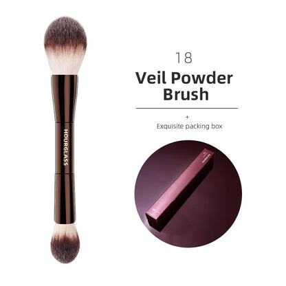 Hourglass Makeup Brushes Powder Foundation Concealer Blusher Bronzer Eye Shadow Eyebrow Eyeliner Sculpting Brush - Nextwave Zone