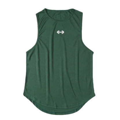 Summer Men's Gym Tank Top Fitness Training Clothing Quick-drying Loose Bodybuilding Sleeveless Shirt Men Fashion Basketball Vest - Nextwave Zone