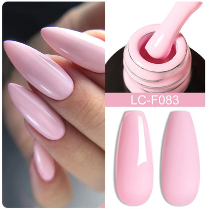 LILYCUTE Pink Purple Color Gel Nail Polish Spring Summer Semi Permanent For Manicure Soak Off Nail Art Gel Varnish - Nextwave Zone