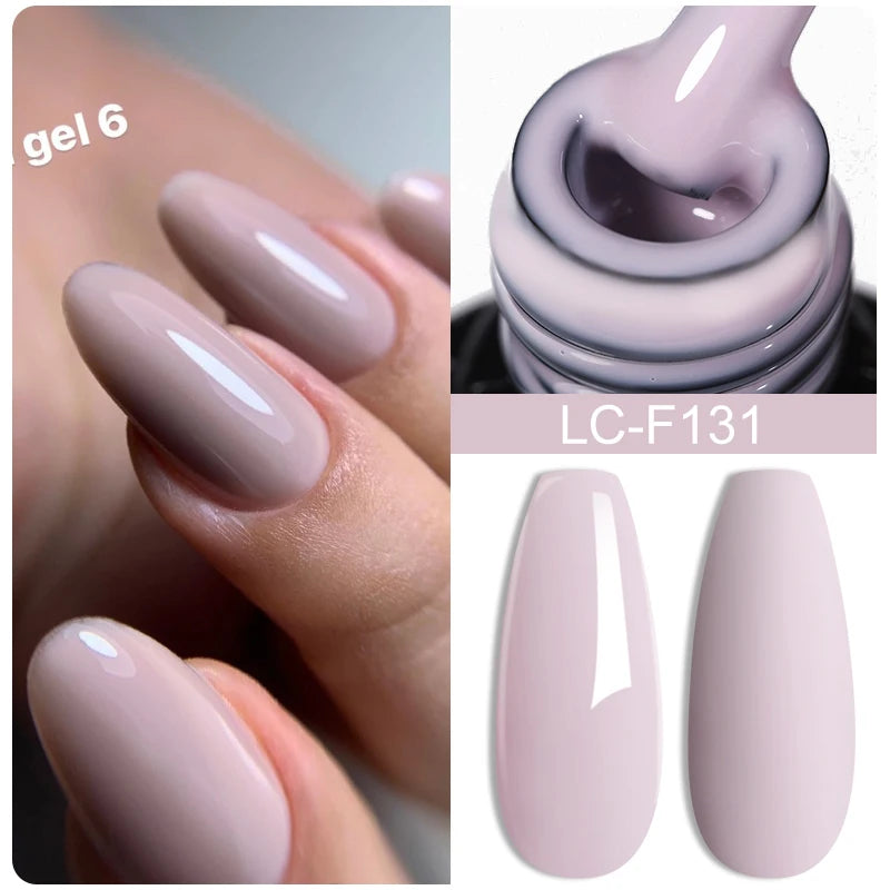 LILYCUTE Pink Purple Color Gel Nail Polish Spring Summer Semi Permanent For Manicure Soak Off Nail Art Gel Varnish - Nextwave Zone