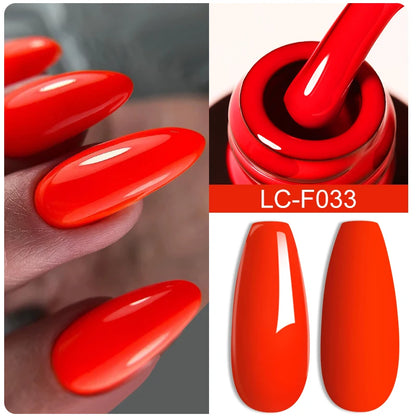 LILYCUTE Pink Purple Color Gel Nail Polish Spring Summer Semi Permanent For Manicure Soak Off Nail Art Gel Varnish - Nextwave Zone