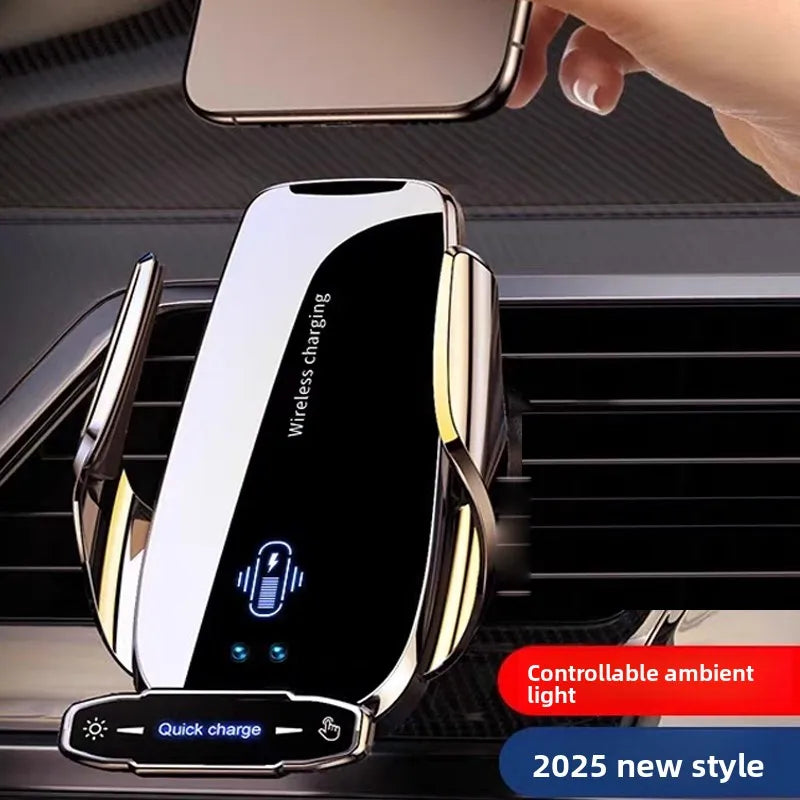 Wireless Charger For Car Mobile Cell Phone Holder Support For Mobile Car Mount Automotive Electric Induction Auto Clamping - Nextwave Zone