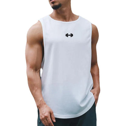 Summer Men's Gym Tank Top Fitness Training Clothing Quick-drying Loose Bodybuilding Sleeveless Shirt Men Fashion Basketball Vest - Nextwave Zone