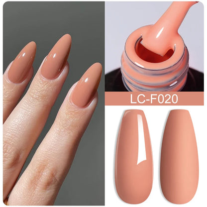 LILYCUTE Pink Purple Color Gel Nail Polish Spring Summer Semi Permanent For Manicure Soak Off Nail Art Gel Varnish - Nextwave Zone