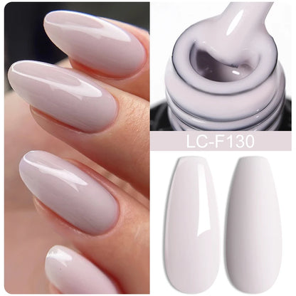 LILYCUTE Pink Purple Color Gel Nail Polish Spring Summer Semi Permanent For Manicure Soak Off Nail Art Gel Varnish - Nextwave Zone