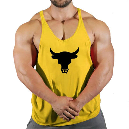 Gym Shirt Gyms Man Workout Bodybuilding Men Sportswear Men's Clothes Tank Top Vest Clothing Muscle Singlet Fitness Undershirt - Nextwave Zone