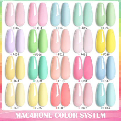 LILYCUTE Pink Purple Color Gel Nail Polish Spring Summer Semi Permanent For Manicure Soak Off Nail Art Gel Varnish - Nextwave Zone