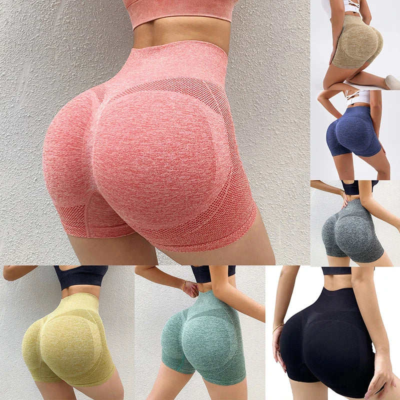 Women Shorts Sports For Women New Cycling Jogging Fitness High Waist Push Up Gym Shorts Leggings Women Yoga Clothing - Nextwave Zone