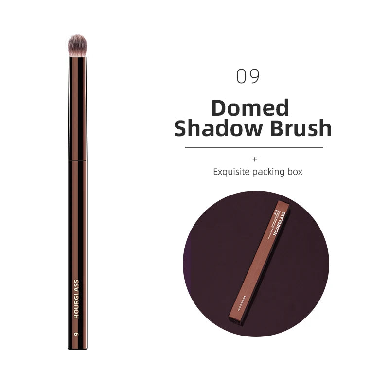 Hourglass Makeup Brushes Powder Foundation Concealer Blusher Bronzer Eye Shadow Eyebrow Eyeliner Sculpting Brush - Nextwave Zone