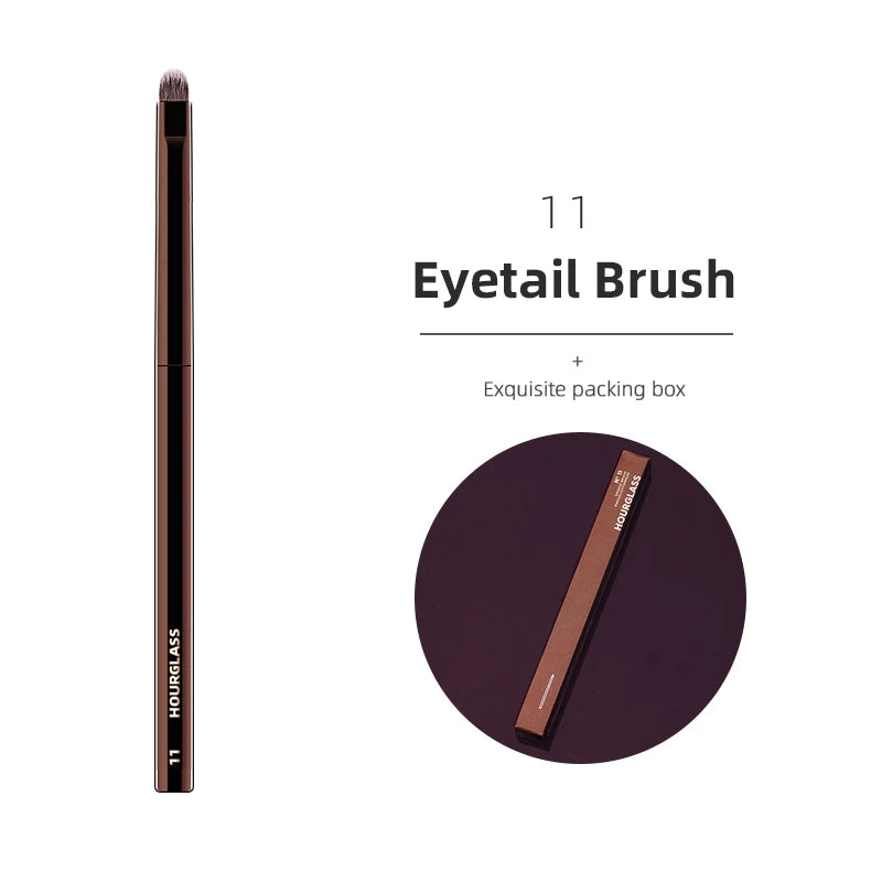 Hourglass Makeup Brushes Powder Foundation Concealer Blusher Bronzer Eye Shadow Eyebrow Eyeliner Sculpting Brush - Nextwave Zone