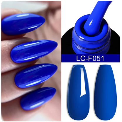 LILYCUTE Pink Purple Color Gel Nail Polish Spring Summer Semi Permanent For Manicure Soak Off Nail Art Gel Varnish - Nextwave Zone