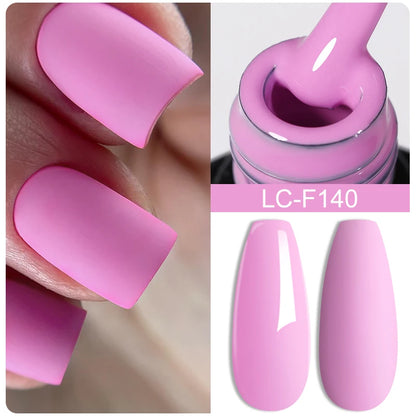 LILYCUTE Pink Purple Color Gel Nail Polish Spring Summer Semi Permanent For Manicure Soak Off Nail Art Gel Varnish - Nextwave Zone