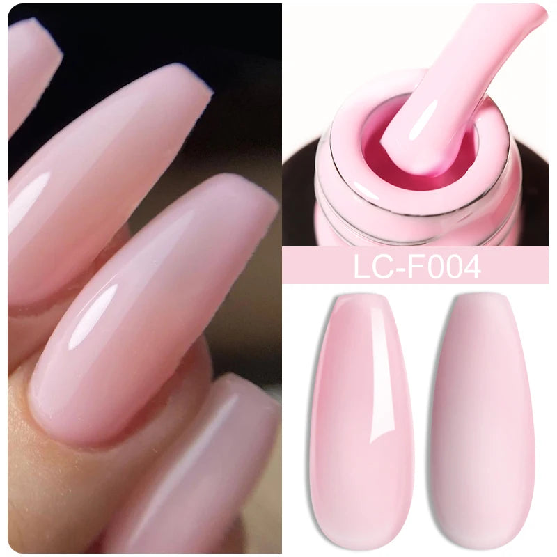 LILYCUTE Pink Purple Color Gel Nail Polish Spring Summer Semi Permanent For Manicure Soak Off Nail Art Gel Varnish - Nextwave Zone