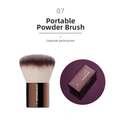 Hourglass Makeup Brushes Powder Foundation Concealer Blusher Bronzer Eye Shadow Eyebrow Eyeliner Sculpting Brush - Nextwave Zone