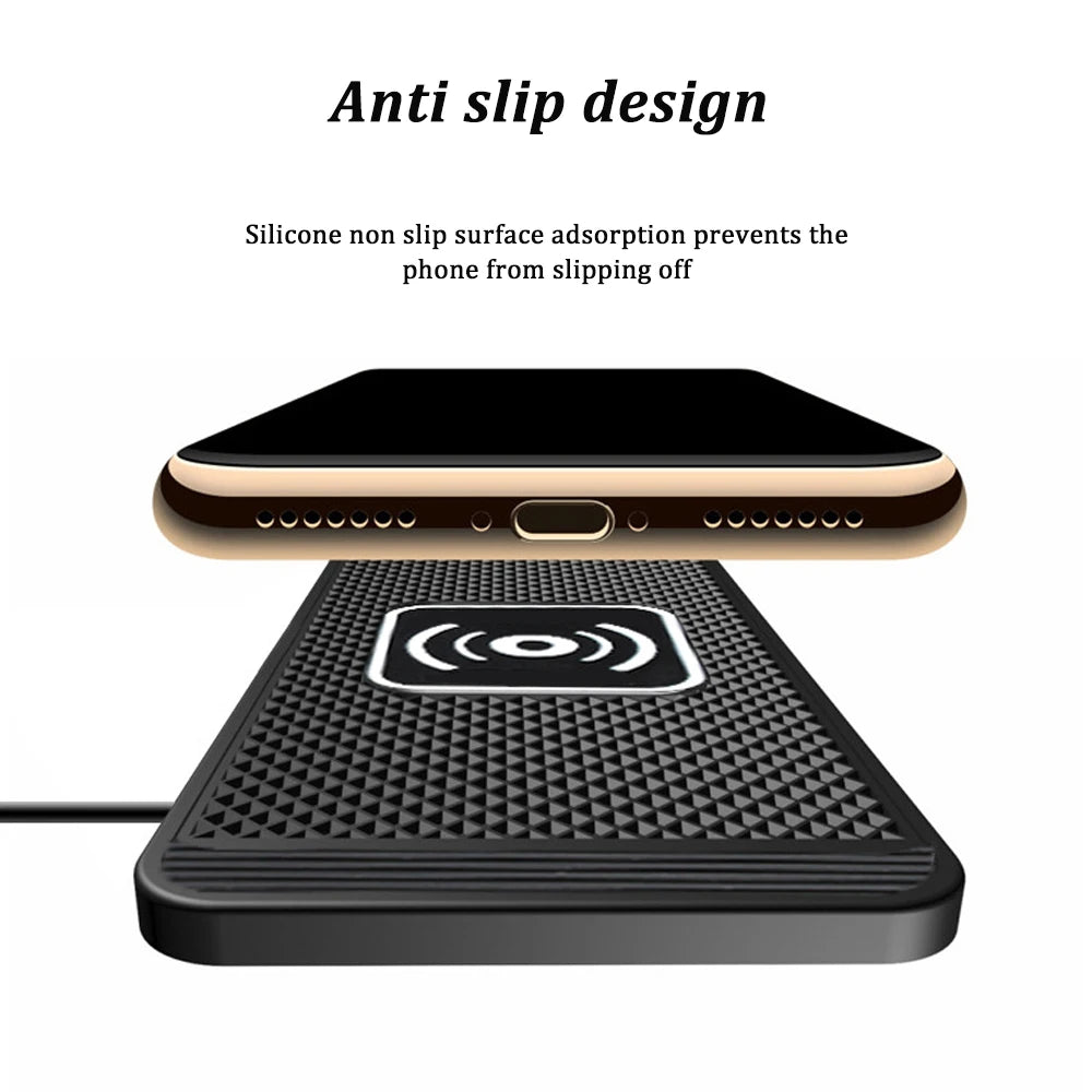 Wireless Charger Can Cut 15W Intelligent Automatic Sensing Suitable For Android, Huawei Fast Charging, Car Home Charger - Nextwave Zone